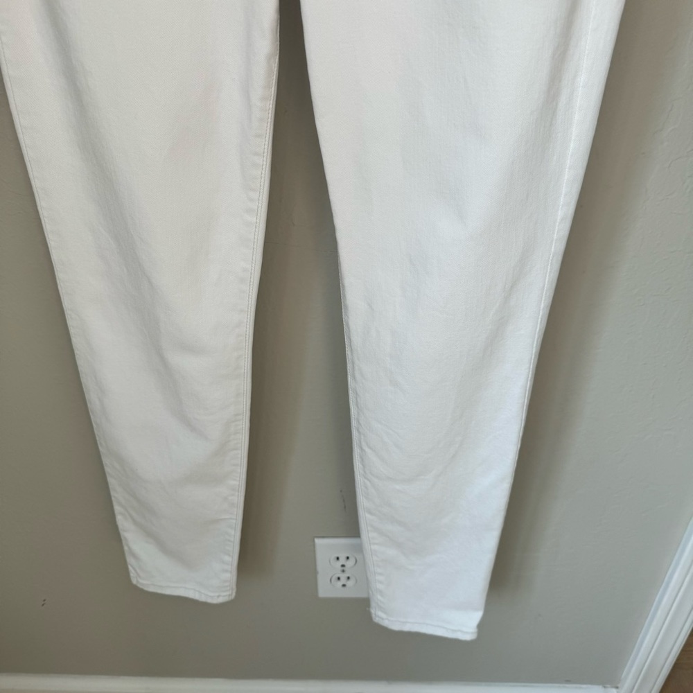 JOE’S JEANS Skinny Ankle Pennie Jeans White Mid-Rise Stretch Size 27 - Picture 8 of 12